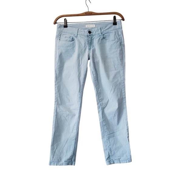 See By Chloe Light Blue Ankle & Cropped Jeans - Picture 2 of 5